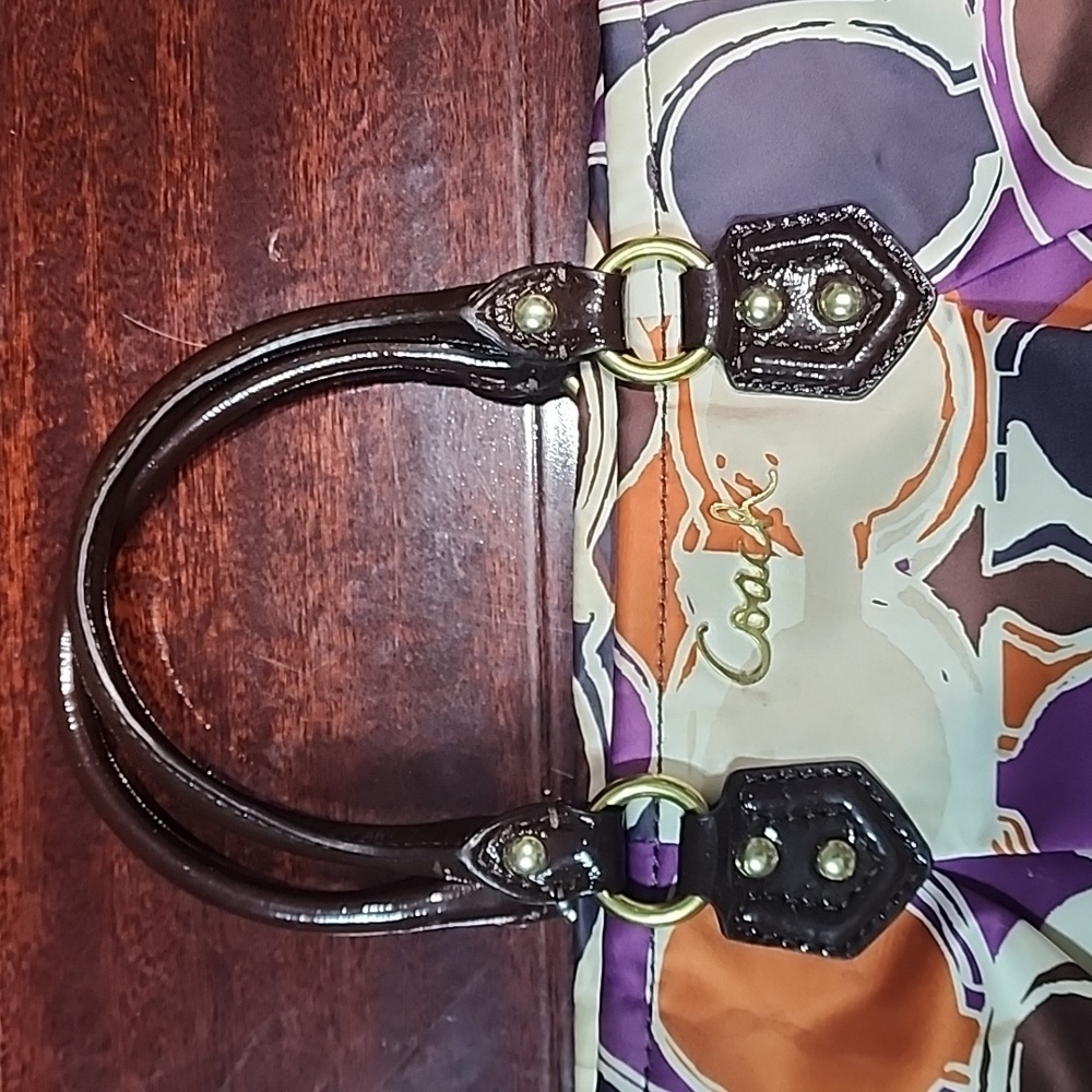 Coach Multicolor Patterned Bag - image 2